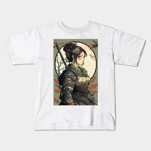 The Lady Samurai Kids T-Shirt